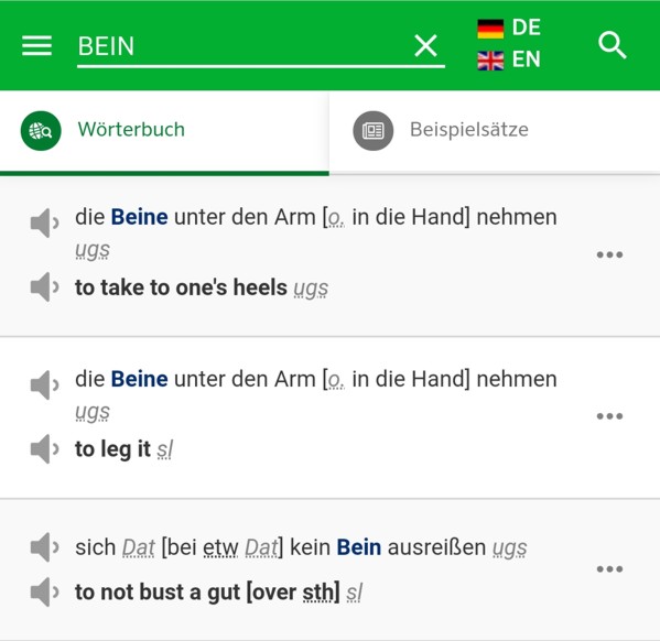 statement without reason or proof